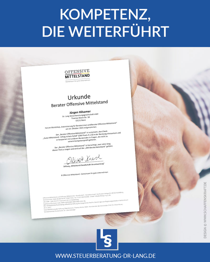 Kompetenz, die weiterführt Kompetenz, die weiterführt